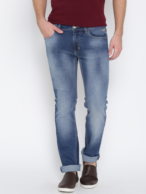

Flying Machine Blue Michael Slim Tapered Jeans