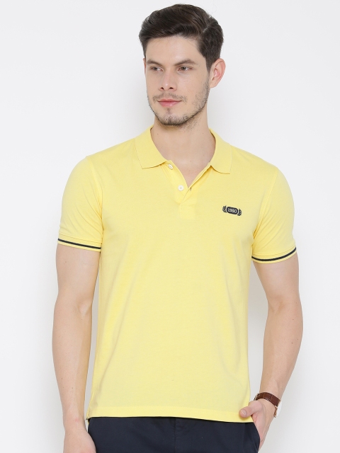 

Flying Machine Yellow Polo T-shirt