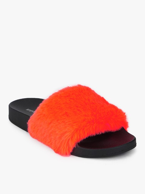 

Steve Madden Women Orange Solid Open Toe Flats