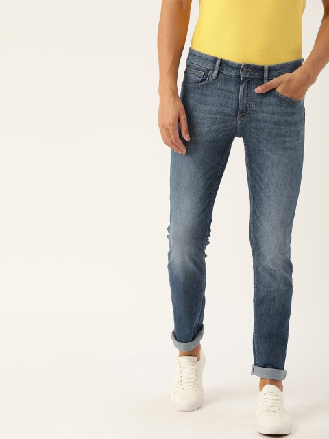 

Celio Men Blue Regular Fit Mid-Rise Clean Look Stretchable Jeans