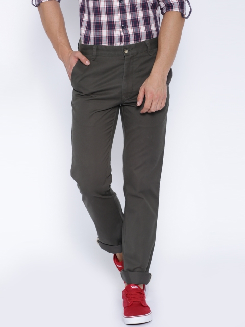 

Parx Grey Slim Fit Trousers