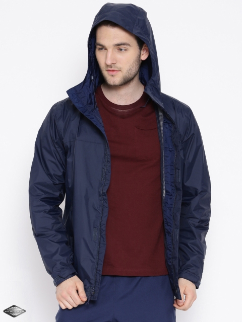 

Columbia Navy Waterlight II Hooded Outdoor Jacket, Navy blue