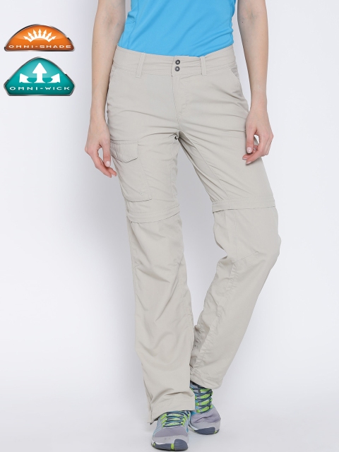 

Columbia Beige Silver Ridge Modern Classic Fit Convertible Outdoor Trousers