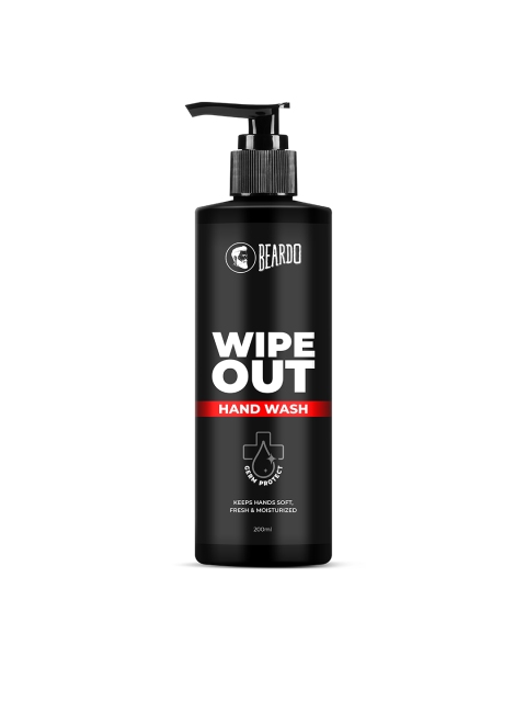 

Beardo Wipeout Hand Wash 200 ml, Black