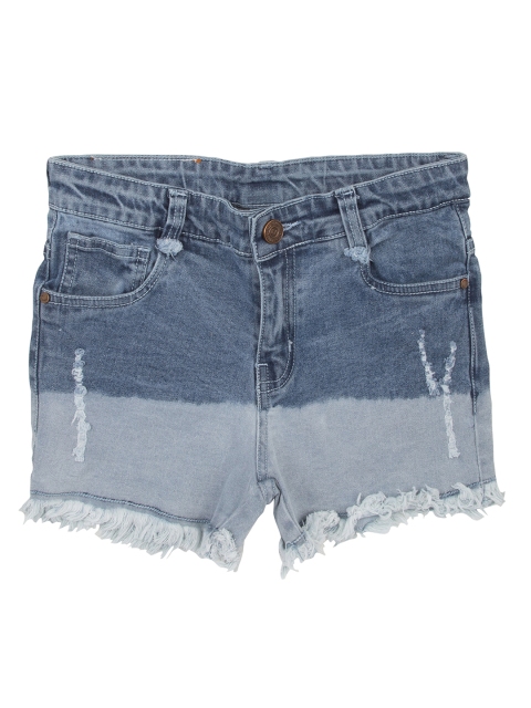 

Cherokee Girls Blue Washed Regular Fit Denim Shorts