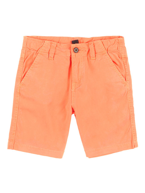 

Cherokee Boys Orange Solid Regular Fit Regular Shorts