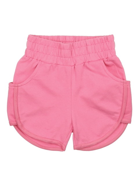 

Cherokee Girls Pink Solid Regular Fit Regular Shorts