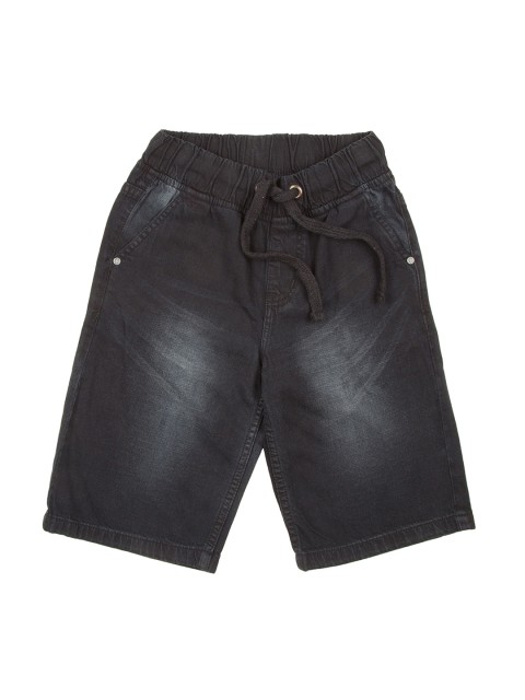 

Cherokee Boys Black Washed Regular Fit Denim Shorts