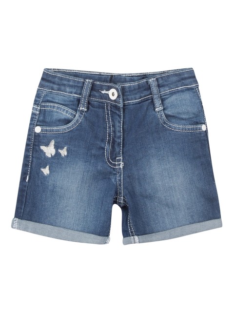 

Cherokee Girls Blue Washed Slim Fit Denim Shorts