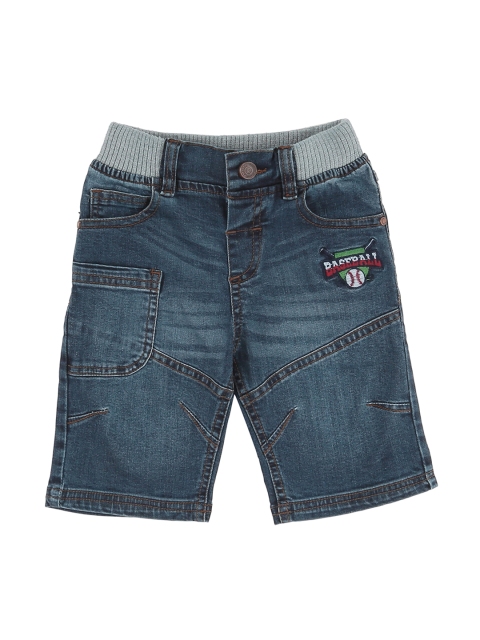 

Cherokee Boys Blue Washed Regular Fit Denim Shorts
