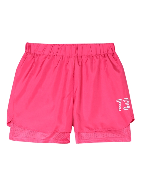 

Cherokee Girls Pink Solid Regular Fit Hot Pants