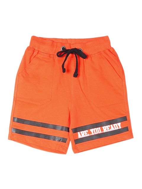 

Cherokee Boys Orange Solid Regular Fit Regular Shorts