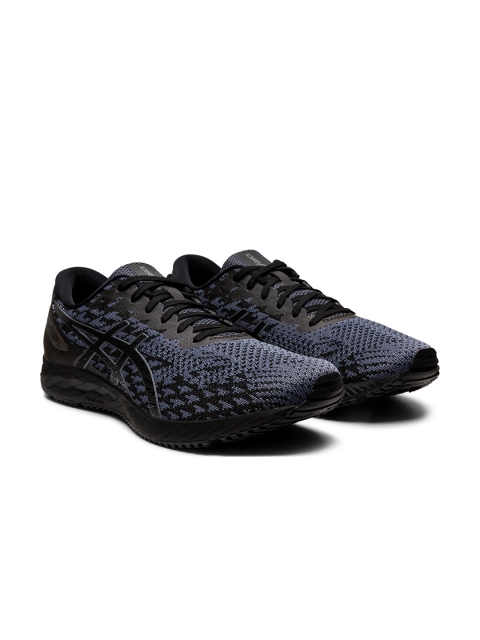 

ASICS Men Blue & Black Woven Design GEL-DS 25 Training Shoes