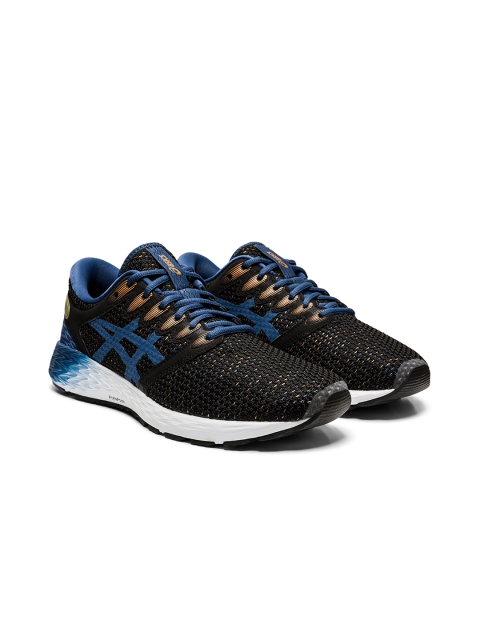 

ASICS Men Black RoadHawk FF 2 MX Running Shoes