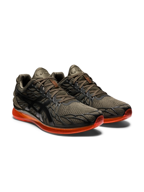 

ASICS Men Green GEL-QUANTUM INFINITY 2 Running Shoes