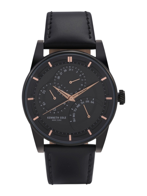 

Kenneth Cole Men Black Analogue Watch KC50119002MN