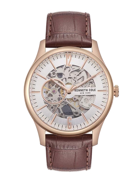 

Kenneth Cole Men Silver-Toned Analogue Watch