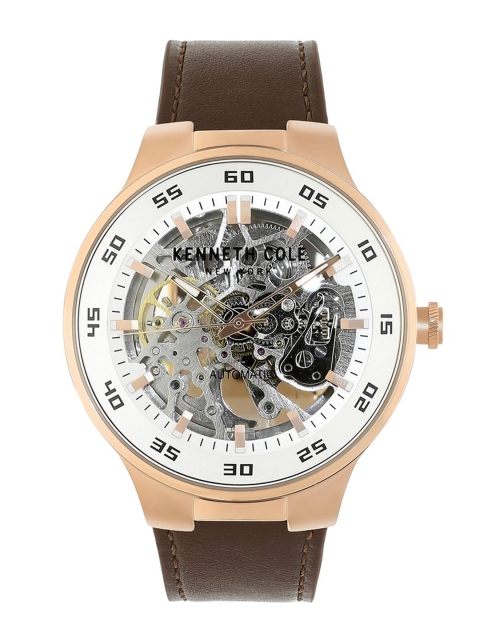 

Kenneth Cole Men Silver-Toned Analogue Watch KC50710004MN