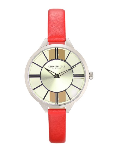 

Kenneth Cole Women Silver-Toned Analogue Watch KC50538004LD