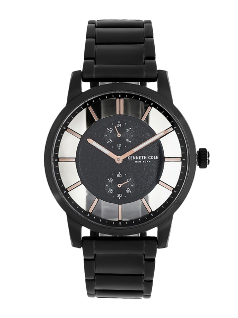 

Kenneth Cole Men Black Analogue Watch KC50570001MN