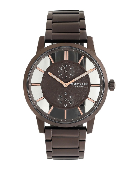 

Kenneth Cole Men Brown Analogue Watch KC50570004MN