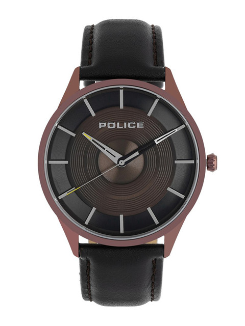 

Police Men Black & Brown Analogue Watch NBPL15399JSBN12
