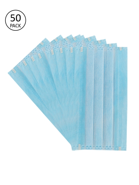 

Shakumbhari Adults Blue 50 Pcs 3-Layer Disposable Masks