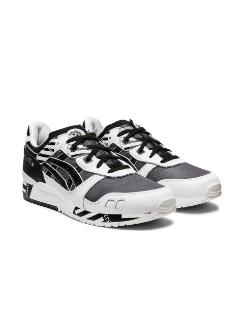 

ASICS Men Black & Grey Colourblocked GEL-LYTE III OG Sneakers