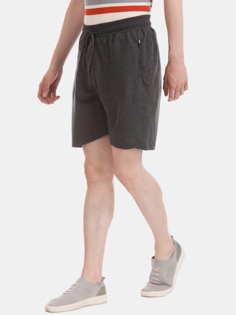 

Colt Men Grey Solid Regular Fit Regular Shorts