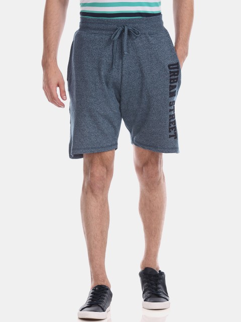 

Colt Men Blue Solid Regular Fit Regular Shorts