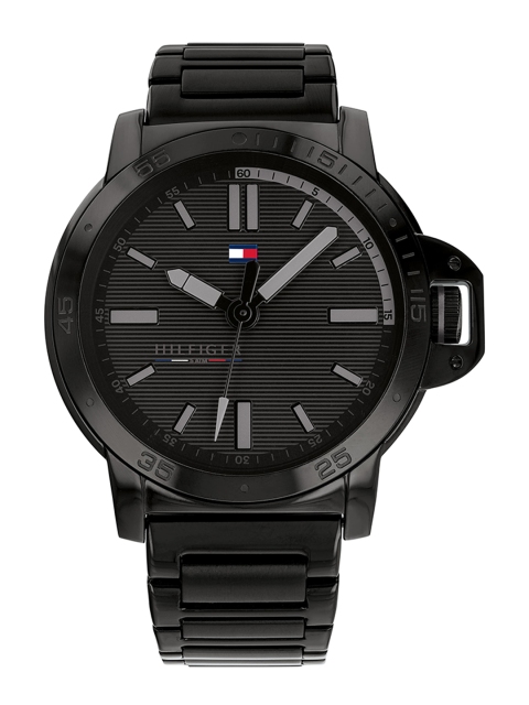 

Tommy Hilfiger Men Black Analogue Watch