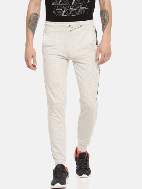 

ARDEUR Men Grey Solid Joggers