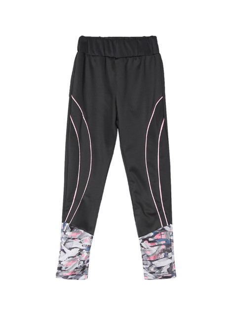 

Cherokee Girls Black Printed Panel Active Leggings