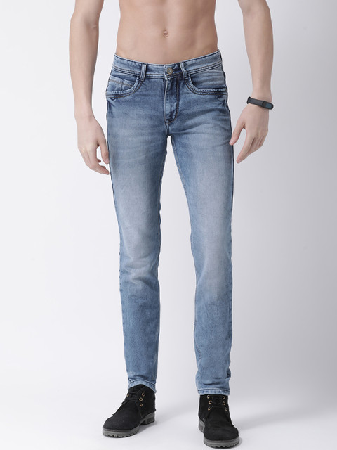 

COBB Men Blue Slim Fit Mid-Rise Clean Look Jeans