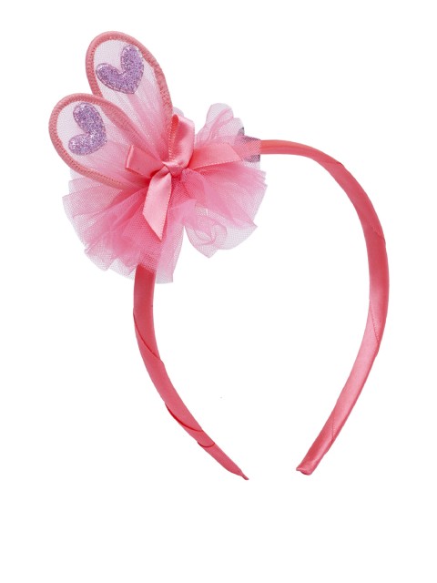 

Stoln Pink Lace Embellished Hairband