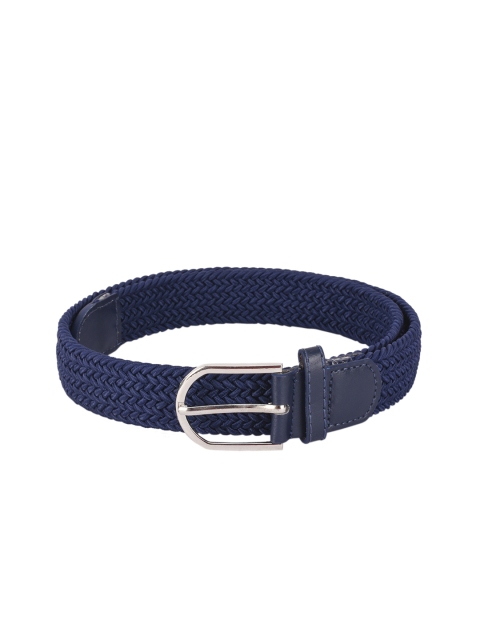 

BuckleUp Unisex Blue Woven Design Belt