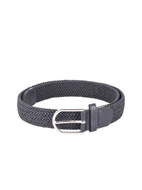 

BuckleUp Unisex Grey Woven Design Belt