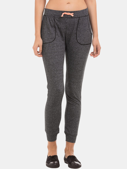 

Sugr Women Grey Solid Heathered Joggers