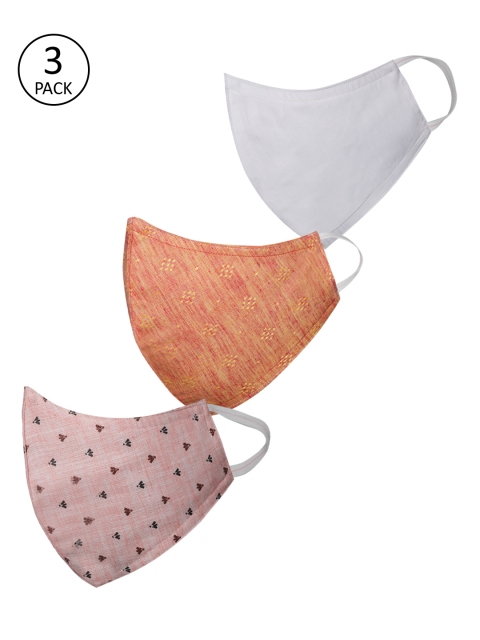 

JBN Creation Kids 3 Pcs 3 -Ply Protective Outdoor Masks, Beige