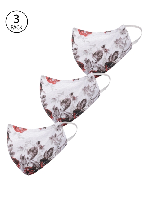

JBN Creation Kids Grey & Maroon Printed 3 Pcs 2 Ply Reusable Protective Outdoor Masks