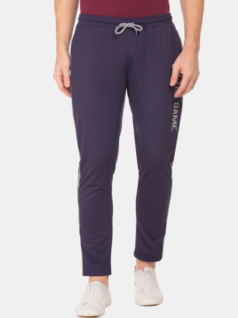 

Colt Men Purple Solid Mesh Joggers