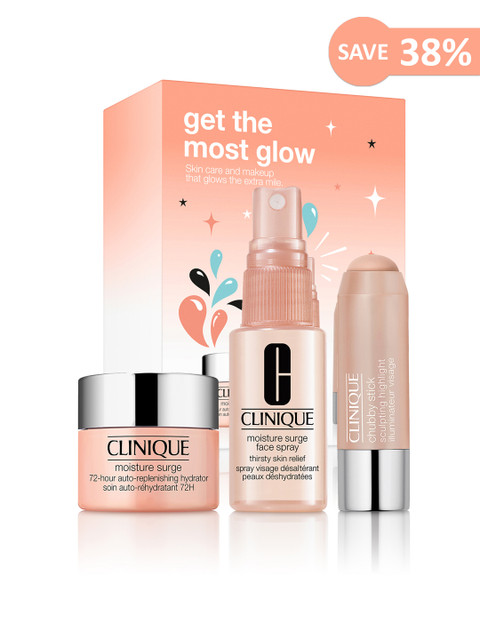 

Clinique SOS MS 72H 15ml & Free MS Spray Skin Relief (30ml) & Free Sculpting Highlighter, Pink