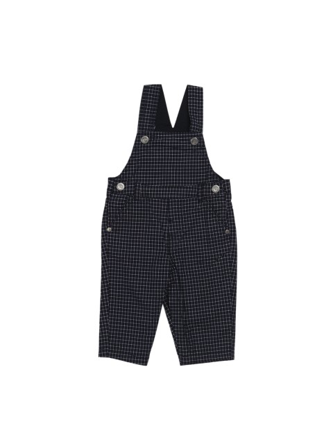 

Chicco Infant Boys Black & White Checked Dungarees