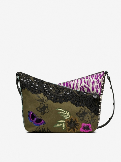 

Desigual Multicoloured Embellished Sling Bag, Multi