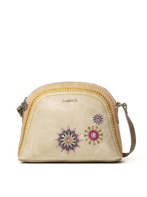 

Desigual Beige Self Design Sling Bag