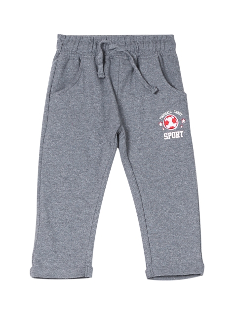 

Donuts Infant Boys Grey Solid Heathered Track Pants