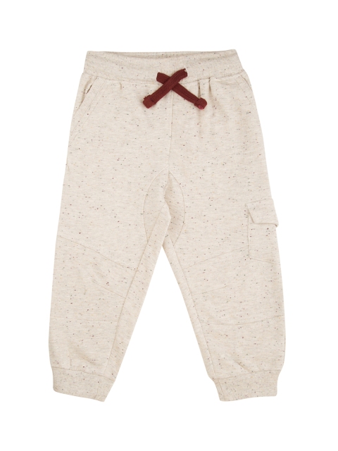 

Donuts Infant Boys Beige Speckled Slim Fit Cargo Joggers