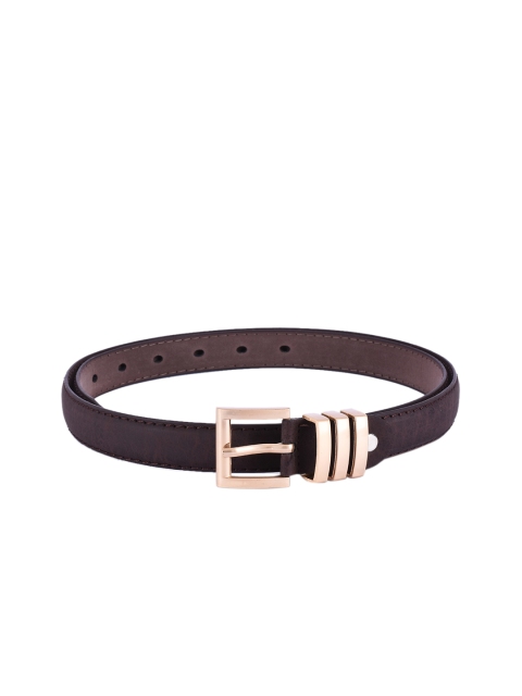 

BuckleUp Women Brown Solid Belt