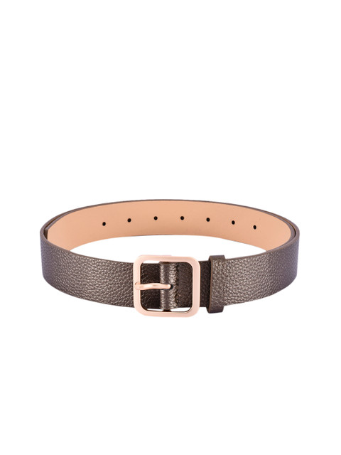 

BuckleUp Women Brown Textured Belt