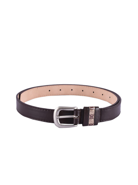 

BuckleUp Women Brown Textured Belt